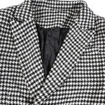 KZZ Houndstooth double-breasted blazer