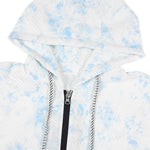 KZZ Tie-dye hooded quick-dry tank top and shorts