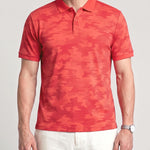 KZZ Men's Summer Camouflage Print Short-Sleeve Shirt