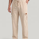 KZZ Men's Drawstring Cargo Pants
