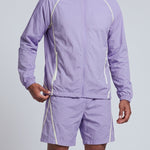 KZZ Hooded jacket and elastic-waist shorts
