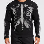 KZZ Men's Loose-fitting Knitted Warm Long-sleeved Shirt