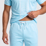 KZZ Men's Two-Piece Casual Sportswear Set