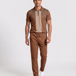 KZZ Men's Two-Piece Casual Sportswear Set