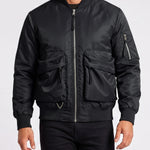 KZZ Men's loose-fitting work jacket