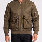 KZZ Men's loose-fitting work jacket