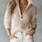 Monica | Elegant Knit Sweater Top