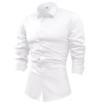 Valerio Satin Stretch Shirt