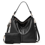 Hannah - Luxury Leather Hobo Anti-Theft Handbag
