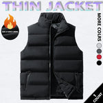 KZZ Mens Vest Jacket Warm Sleeveless Jackets
