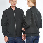 KZZ Men's Bomber Jacket Lightweight Casual Windbreaker