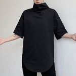 Summer Turtleneck Short-sleeved T-shirt