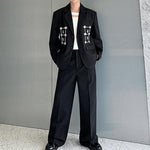 Three-dimensional Handmade Pearls Blazer
