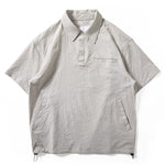 Textured Collared Polo Shirt