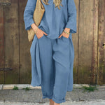 Tara Murphy | Linen Two-Piece Set For Women