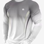 KZZ Men's Long Sleeve Gym Training Shirt