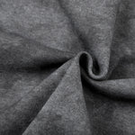 KZZ Plus-size warm full-zip hooded sweatshirt