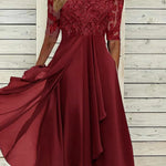Harper™ | Elegant lace midi dress