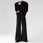 Loose-fitting Slightly Flared Trousers
