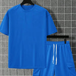 KZZ Summer T-shirt, cargo shorts, tracksuit for men