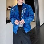 Retro Multi-button Lapel Short  Jacket