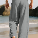 KZZ Men's Retro Summer Casual Trousers