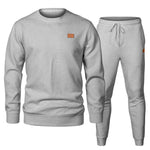 KZZ men's two-piece sportswear suit, perfect for fall, winter and spring