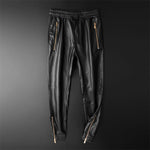 Veyron Street Leather Joggers