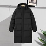KZZ Men's Solid Color Pocket Zipper Hooded Coat