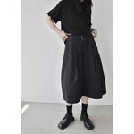 Women's Wide-leg Loose Casual Mid-length Trousers