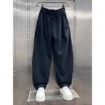 Loose-fitting Casual Thickened Curved Sweatpants