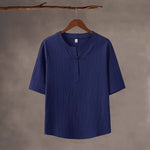 Retro Casual Thin Breathable Shirt