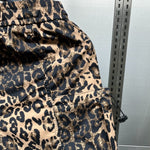 Leopard Print Quick-drying Loose-fitting Five-point Pants