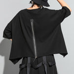 Women's Zipper Detail T-shirt