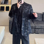 Retro Tassel Casual Suit Jacket