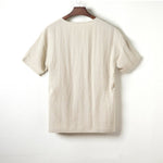 Retro Cotton Linen Button-down Shirt