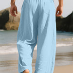 KZZ Men's Retro Summer Casual Trousers