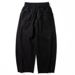 Cotton Oversized Utility Wide-Leg Pants