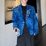 Retro Multi-button Lapel Short  Jacket