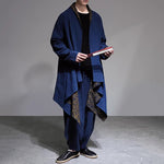 Loose Linen Zen-style Robe Cardigan