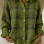 Camille™ | Plaid Cardigan