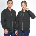 KZZ Men's Bomber Jacket Lightweight Casual Windbreaker