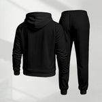 KZZ Men's Goat 23 Pattern Print Hoodie and Drawstring Sweatpants Set