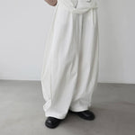 Women's Scimitar-shaped Loose-fitting Trousers