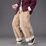 Thickened Reversible Corduroy Trousers