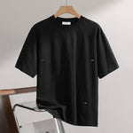 American Retro Patchwork Casual Loose T-shirt