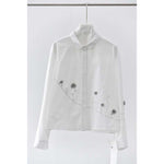 Womenâ€™s Line Embroidery 3D Casual Shirt