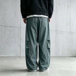 Japanese Lightweight Drawstring Straight-leg Casual Pants