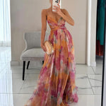 La Scintilla | Elegant Floral Maxi Dress