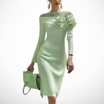 La Scintilla | ELEGANT OFF-THE-SHOULDER DRESS